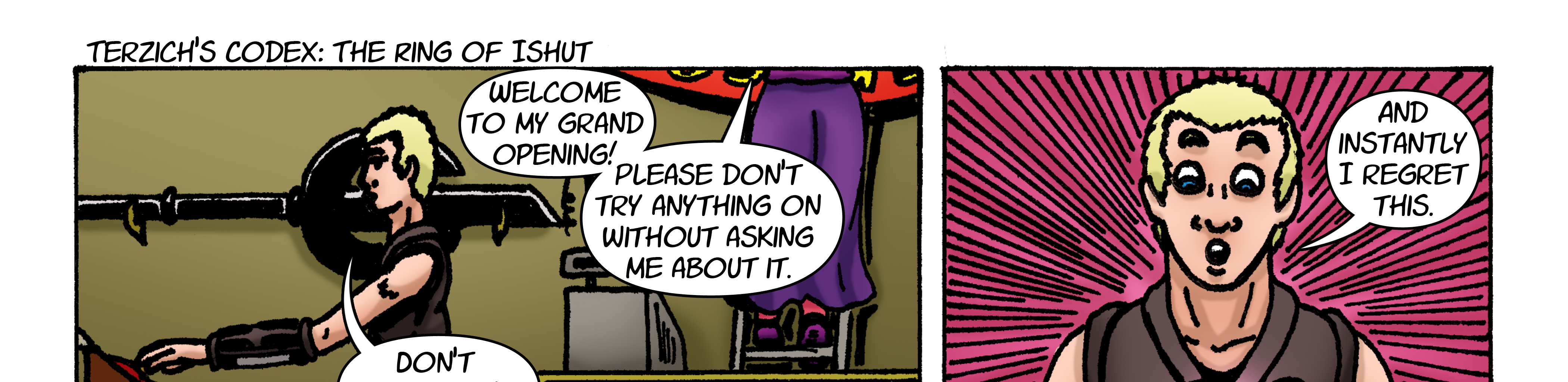 Ex Dynamis Chaos - Episode 63, Page 1: Terzich's Codex: Ring of Ishut